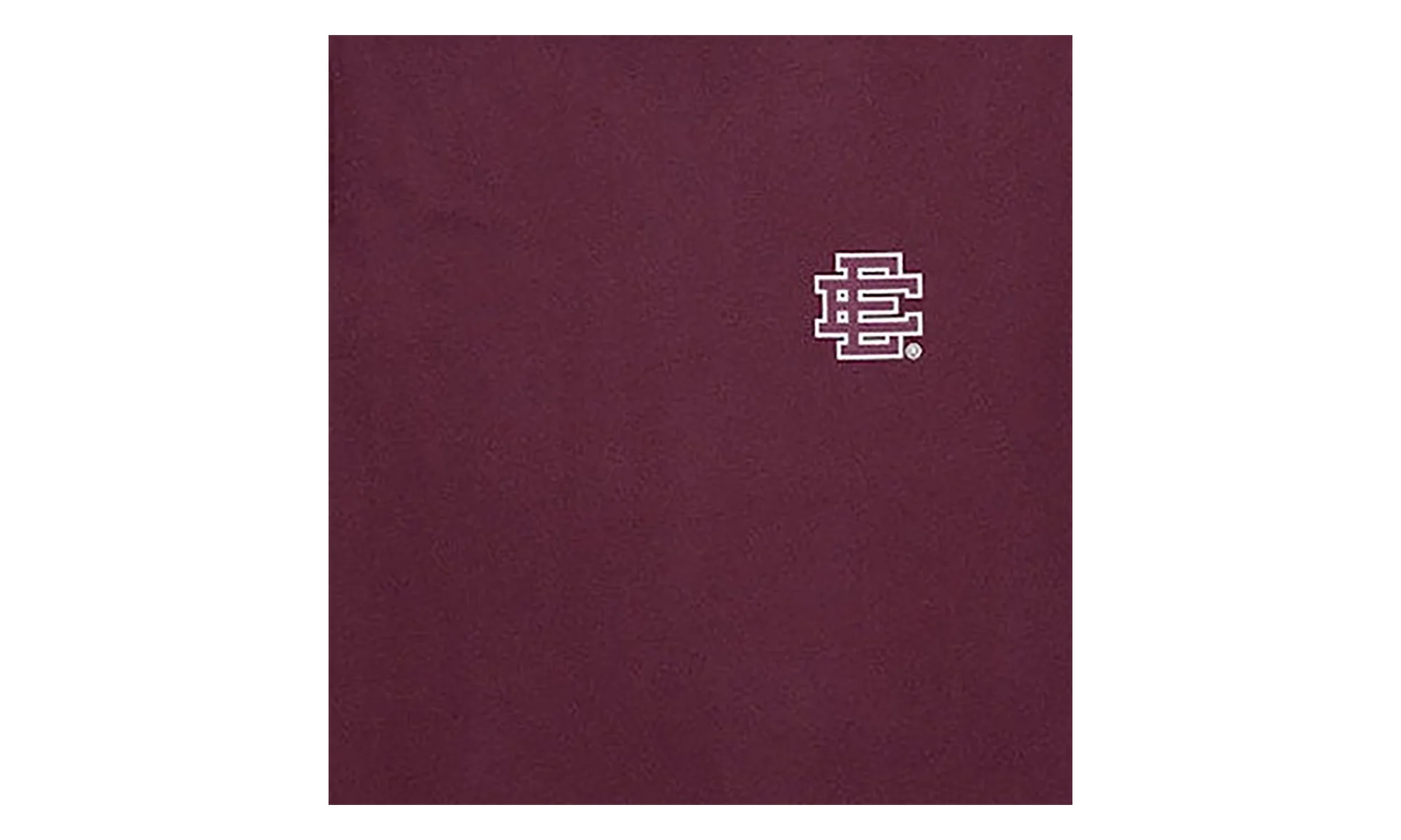 EE BASIC T-SHIRT "SS22 - Maroon" EE528