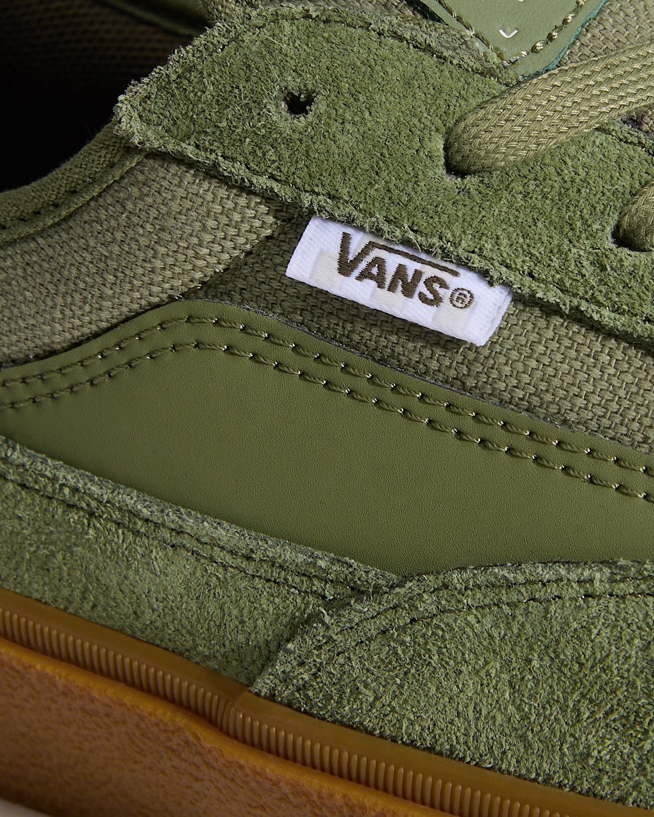 Vans Skate Curren Caples Olive Gum