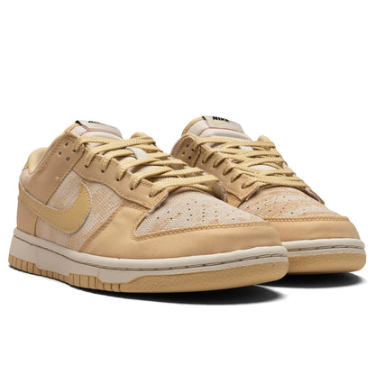 Womens Dunk Low Light Orewood Brown Sesame University Red