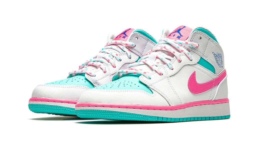 Air Jordan 1 Mid GS Digital Pink