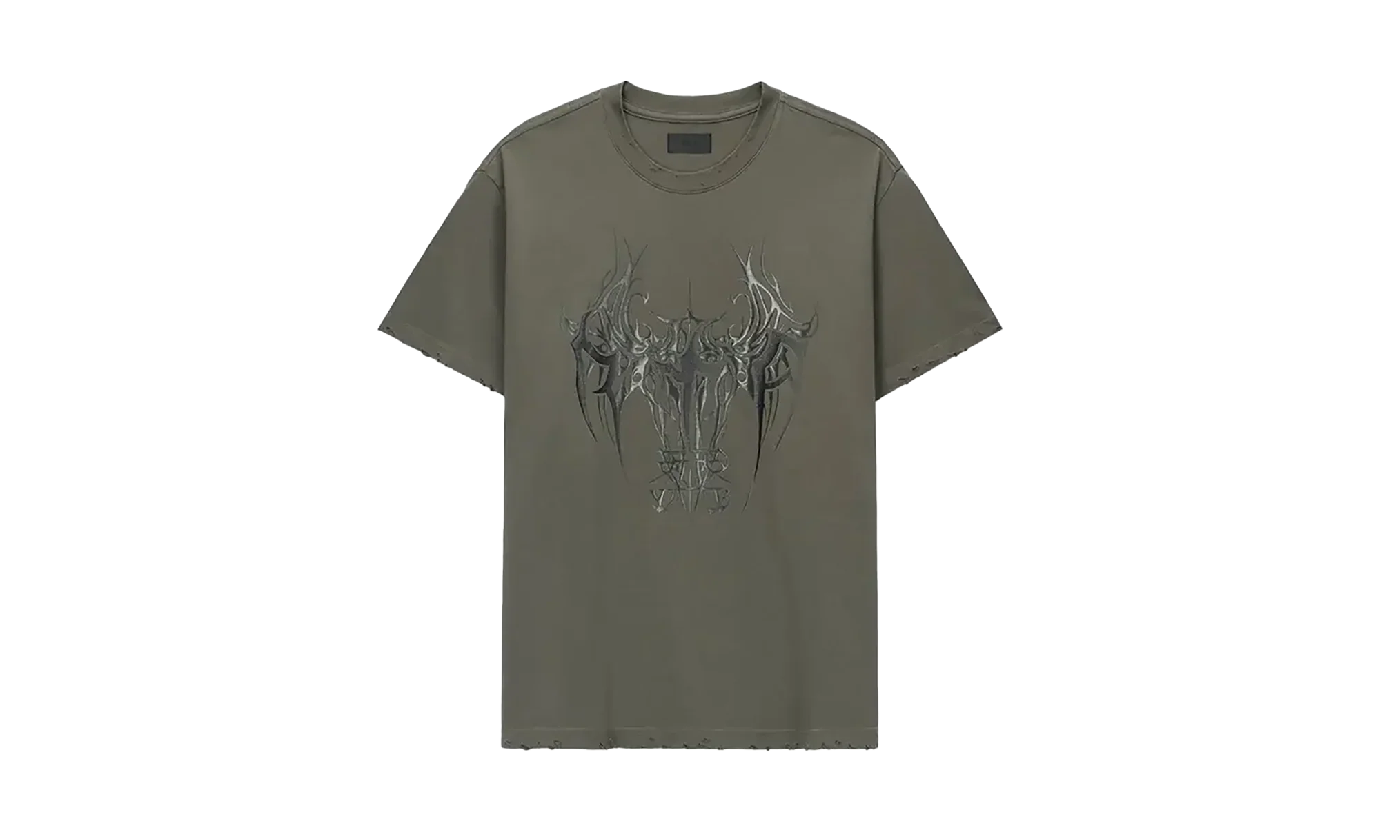 Colin Oversized Short Sleeve Tee "Olive Cyber Sigilism" MLFQK911 T1322OCSIG