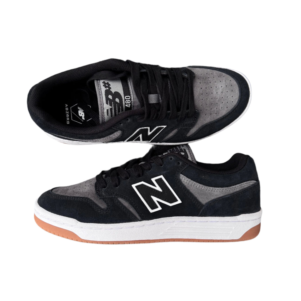 New Balance Numeric 480 Black Grey