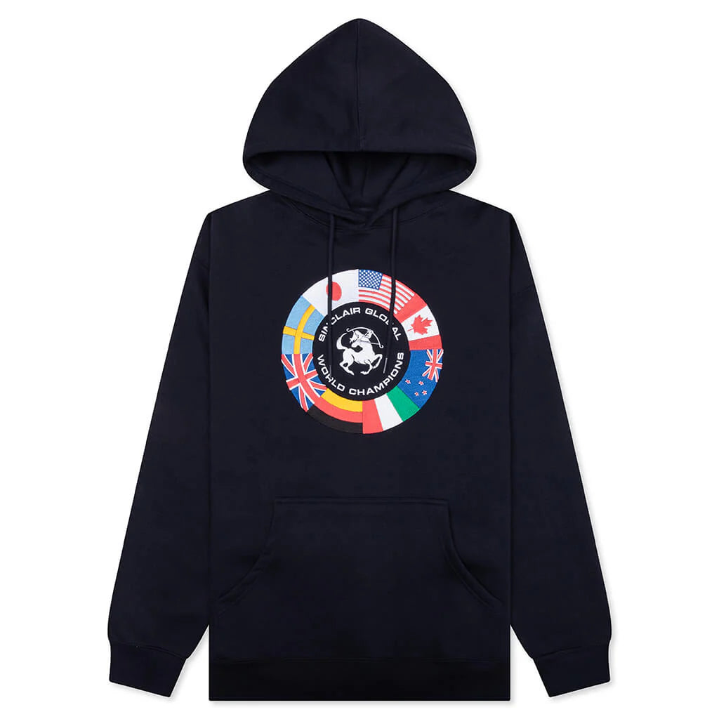 Flag Hoodie Navy