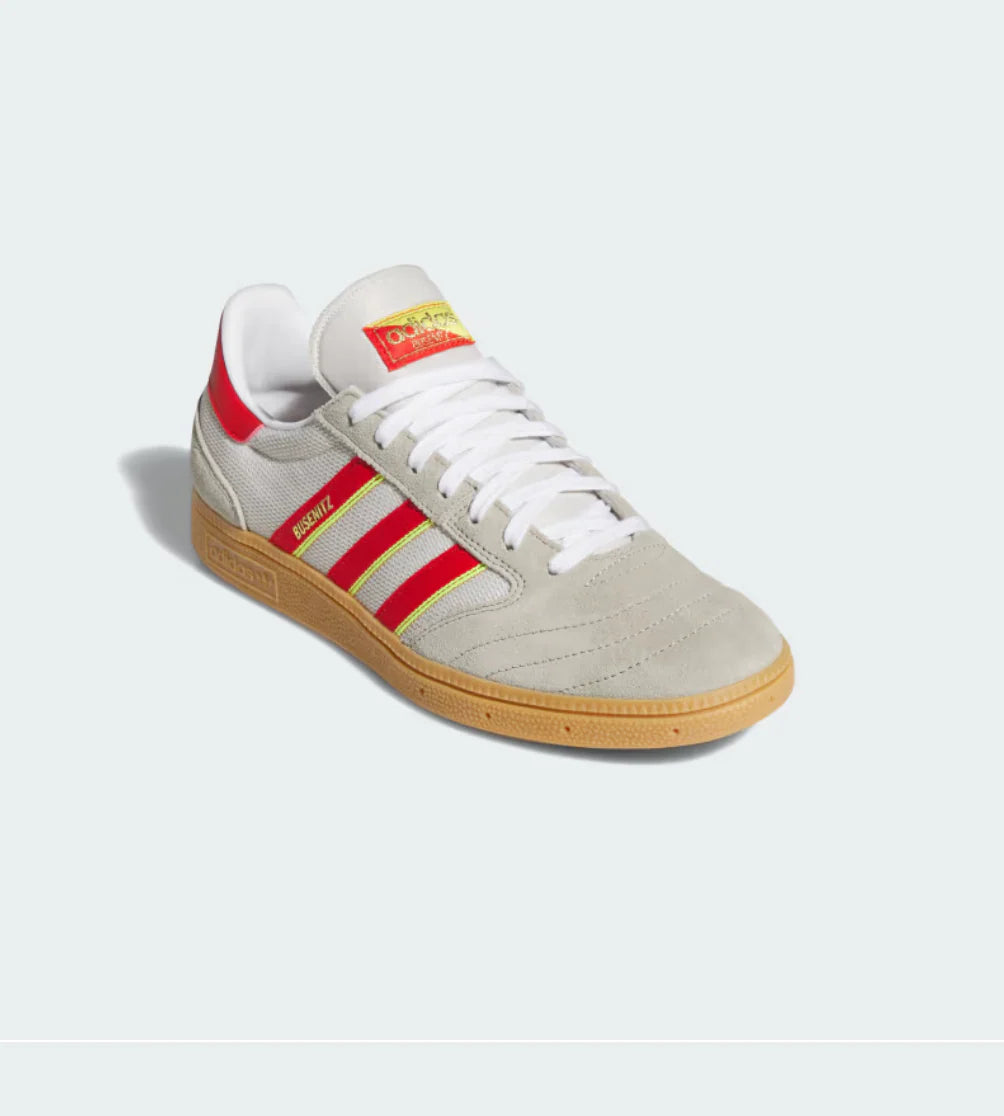 Adidas Busenitz Vintage Feather Grey Red Orbit Grey