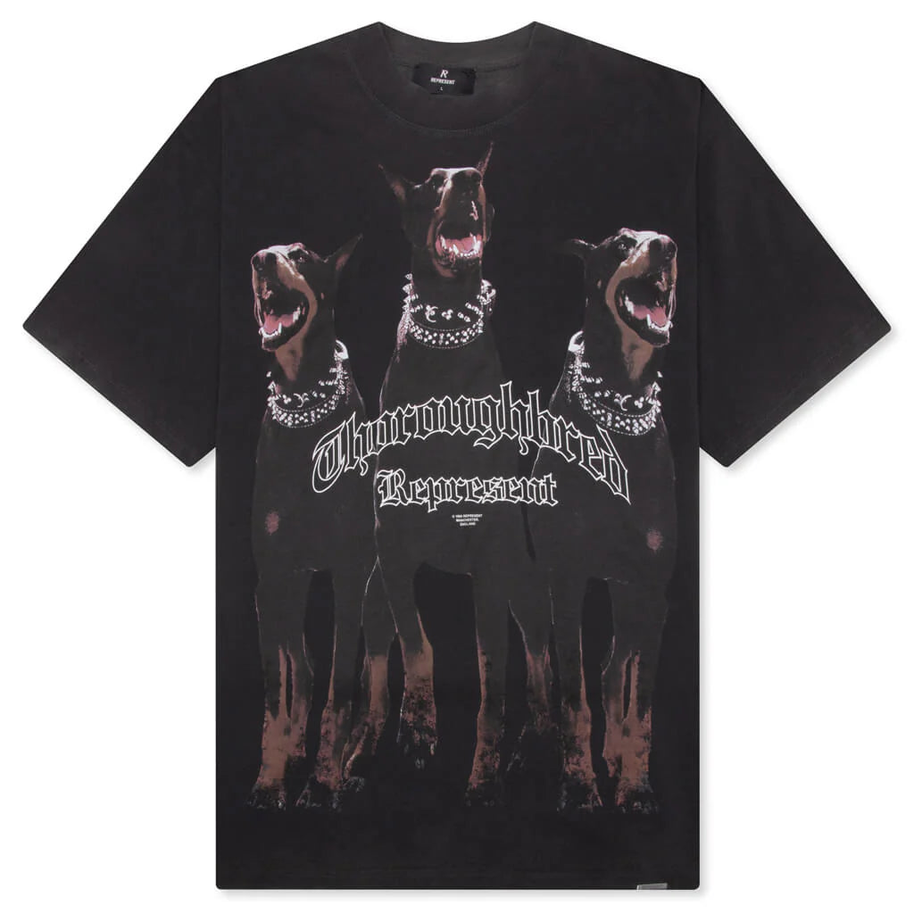 Thoroughbred T Shirt Vintage Black