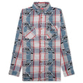 Harry L S Woven Strong Blue