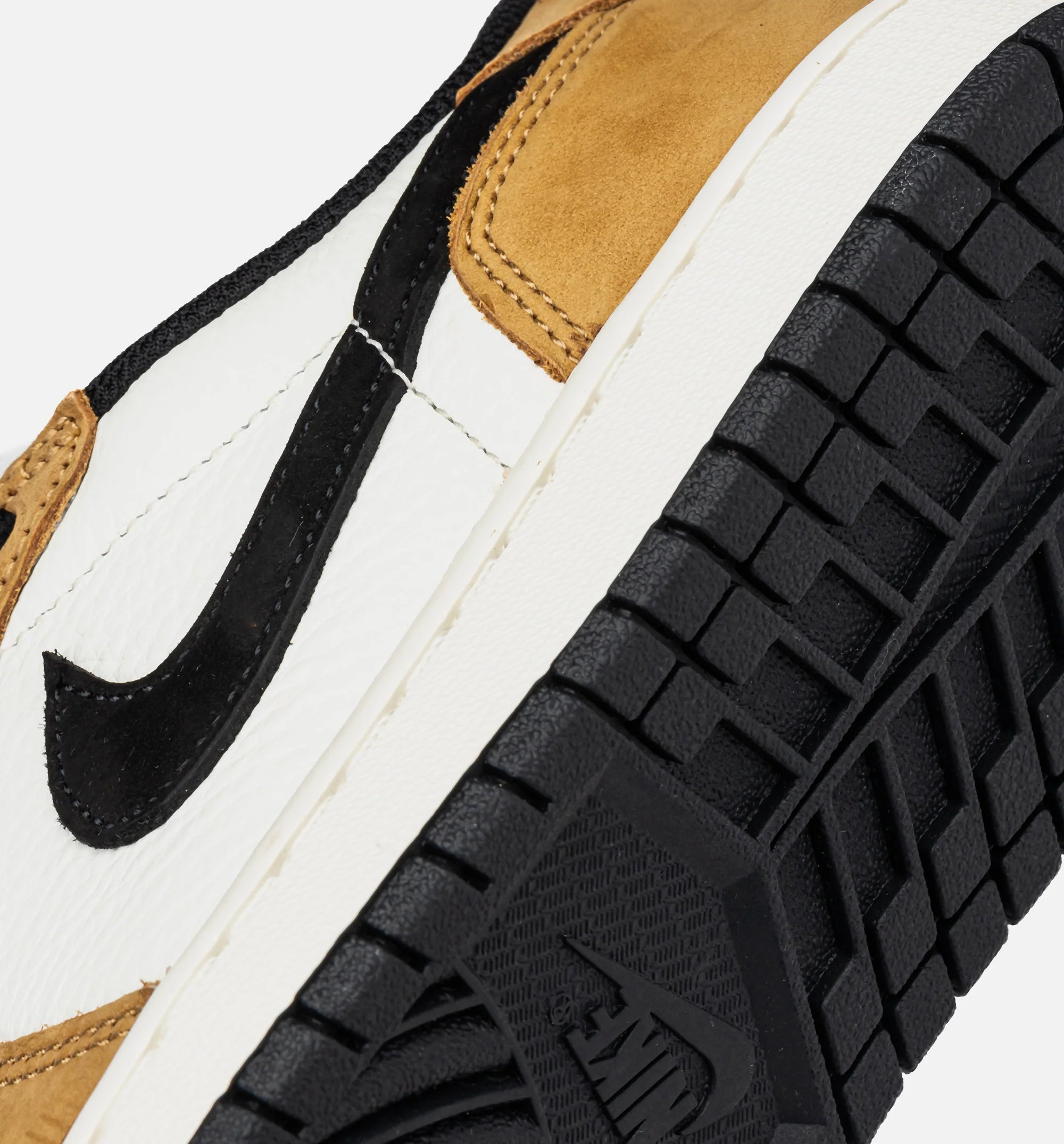 Air Jordan 1 Low OG Rookie Of The Year Mens Lifestyle Shoe Sail Black Golden Harvest Gym Red