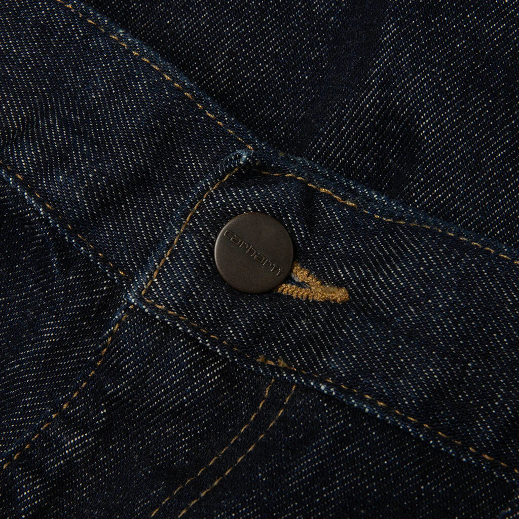 OG Double Knee Short Blue Rinsed