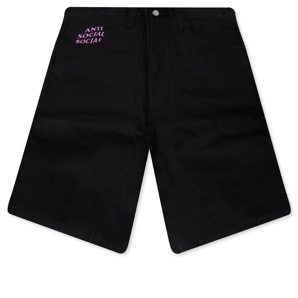 Chainstitch Carpenter Shorts Black
