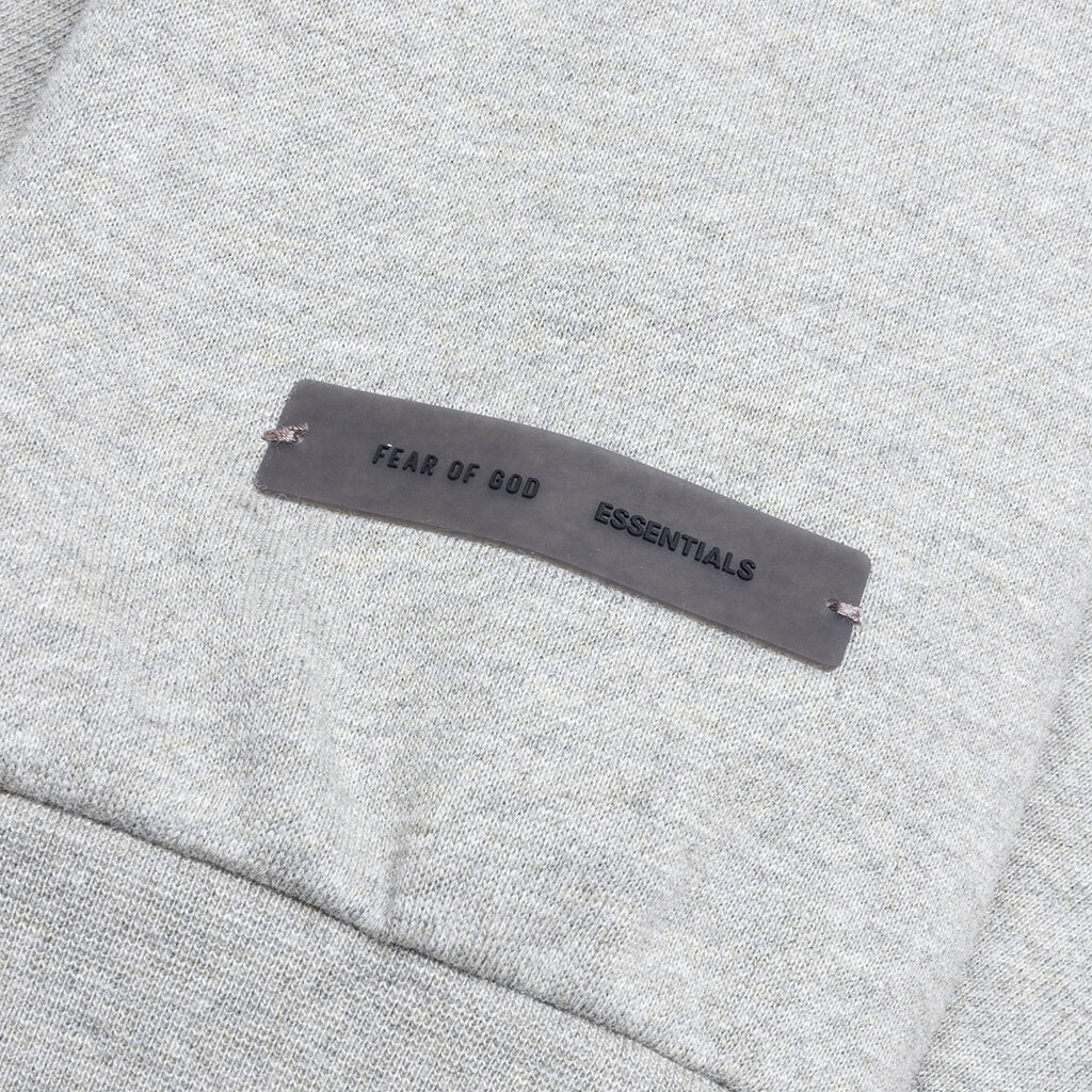 Classic Fleece Zip Up Hoodie Concrete Heather