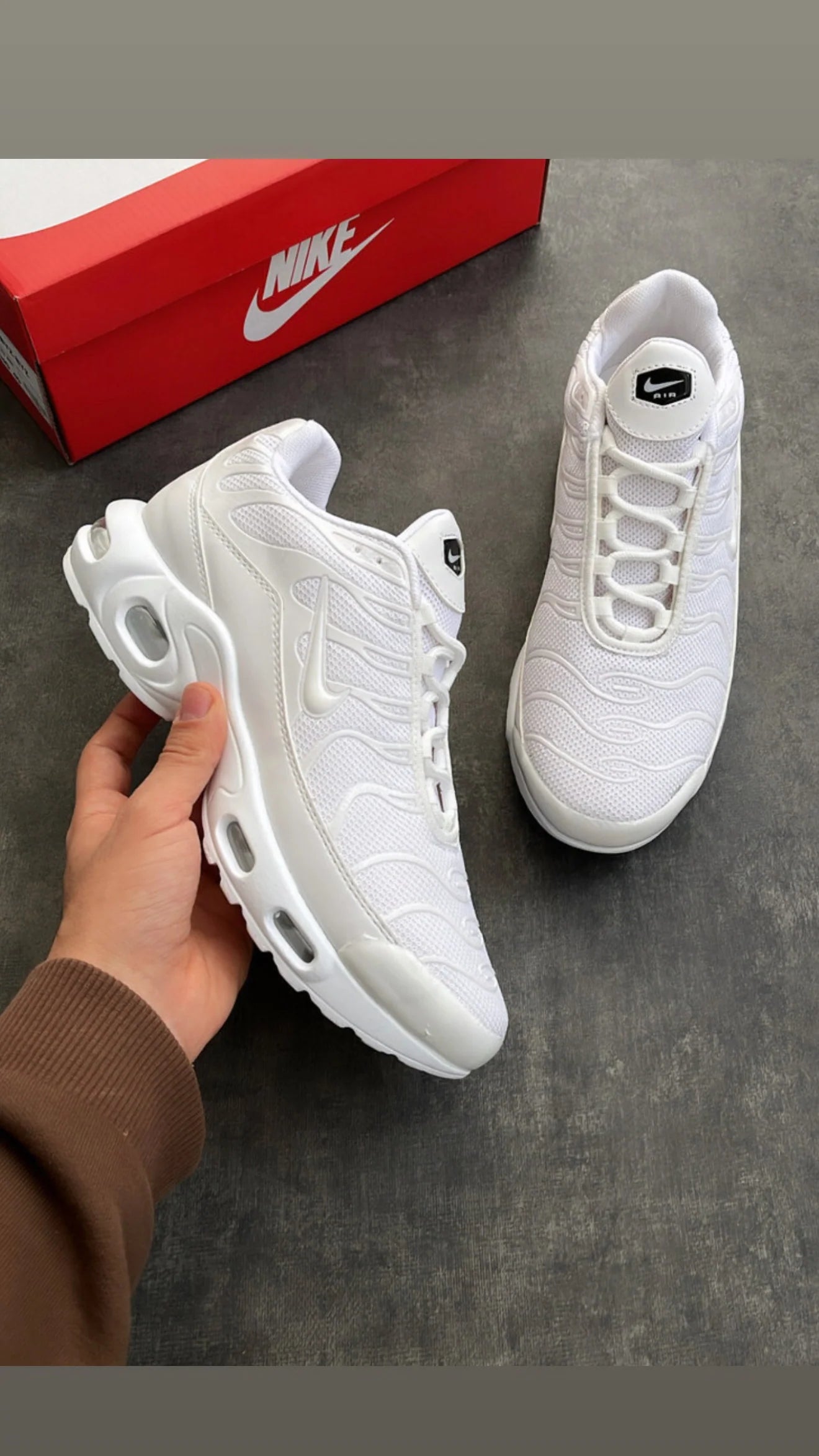 NIKE TN BEYAZ MAVİ