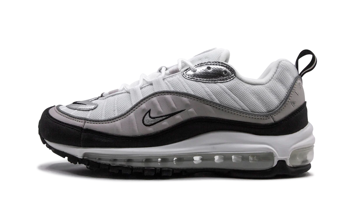 AIR MAX 98 WMNS"White/Metallic Silver" AH6799 116