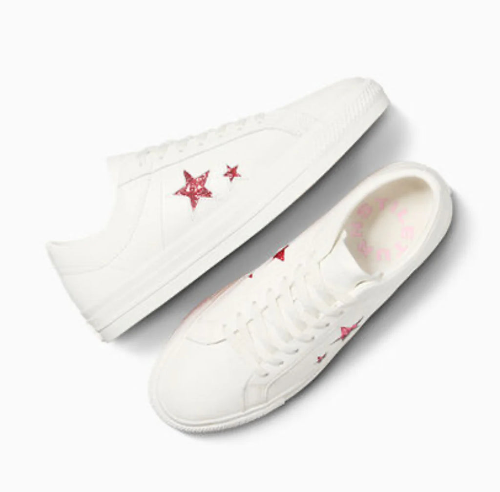 Converse One Star Pro Ox x Turnstile White Pink White