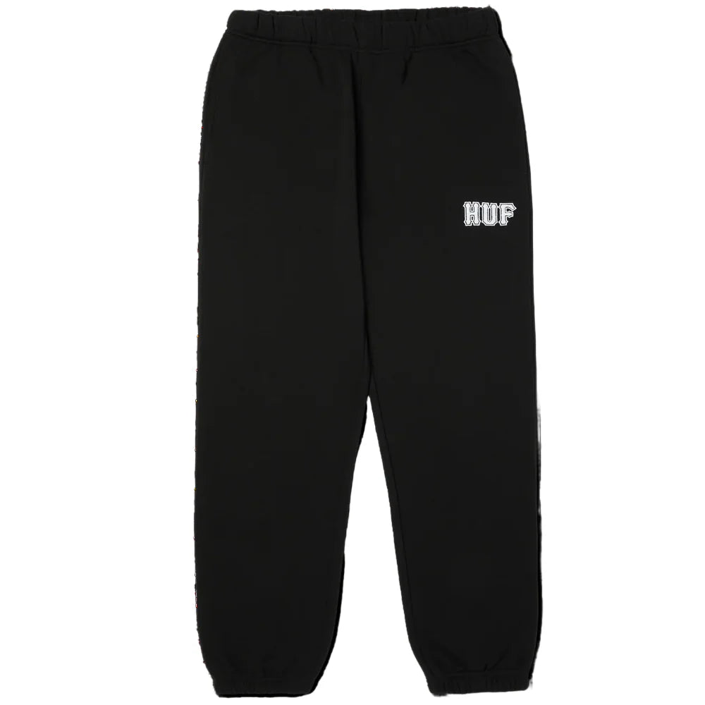 HUF Classic Logo Fleece Pant Black