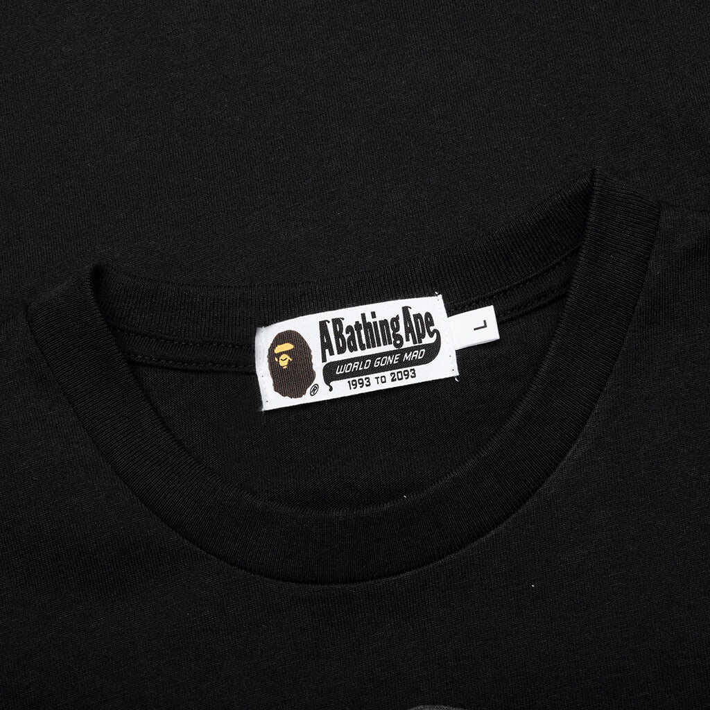 Bape Thermography By Bathing Ape Tee Black