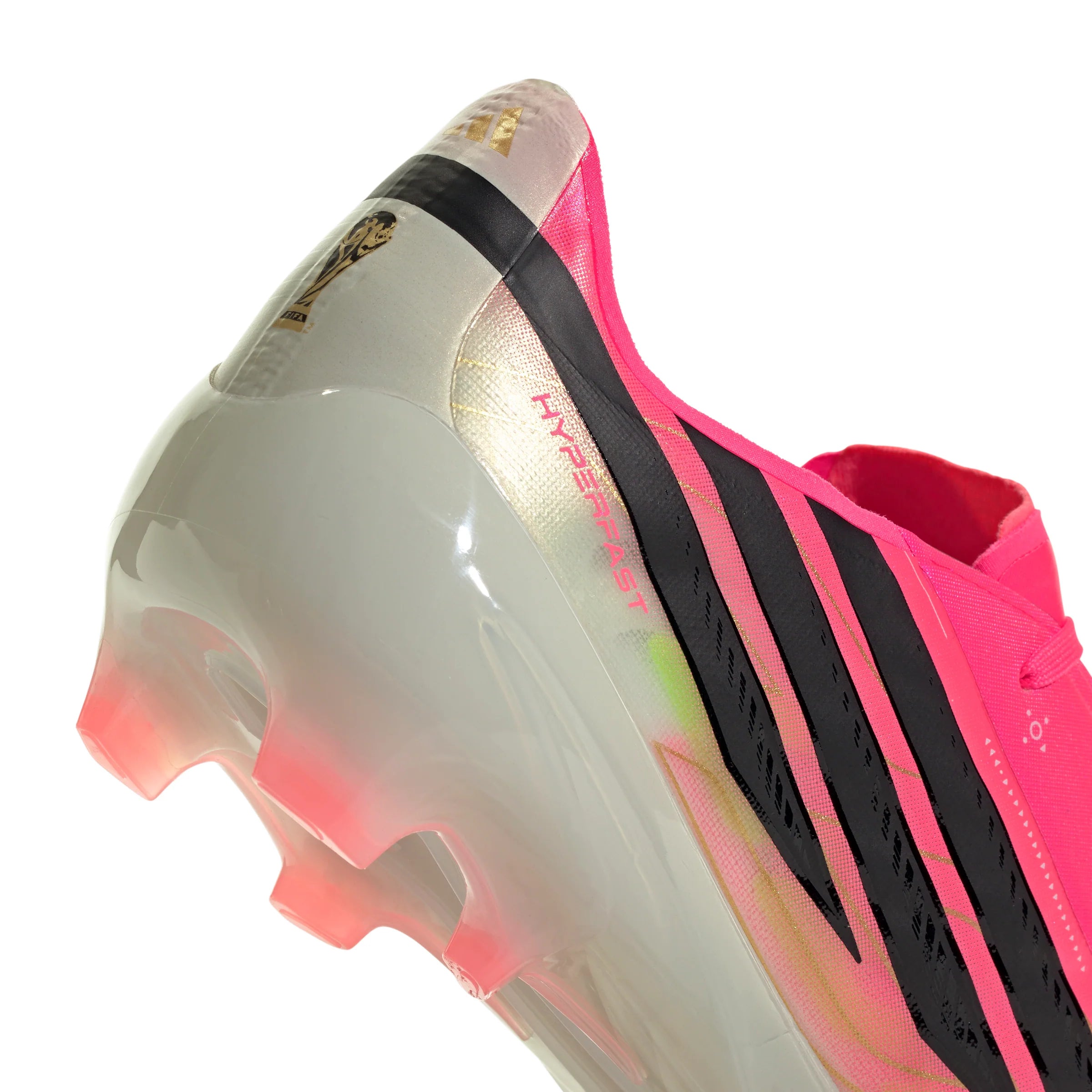 adidas F50 Hyperfast Elite Firm Ground Youth Soccer Cleats Turquesa Black Gold