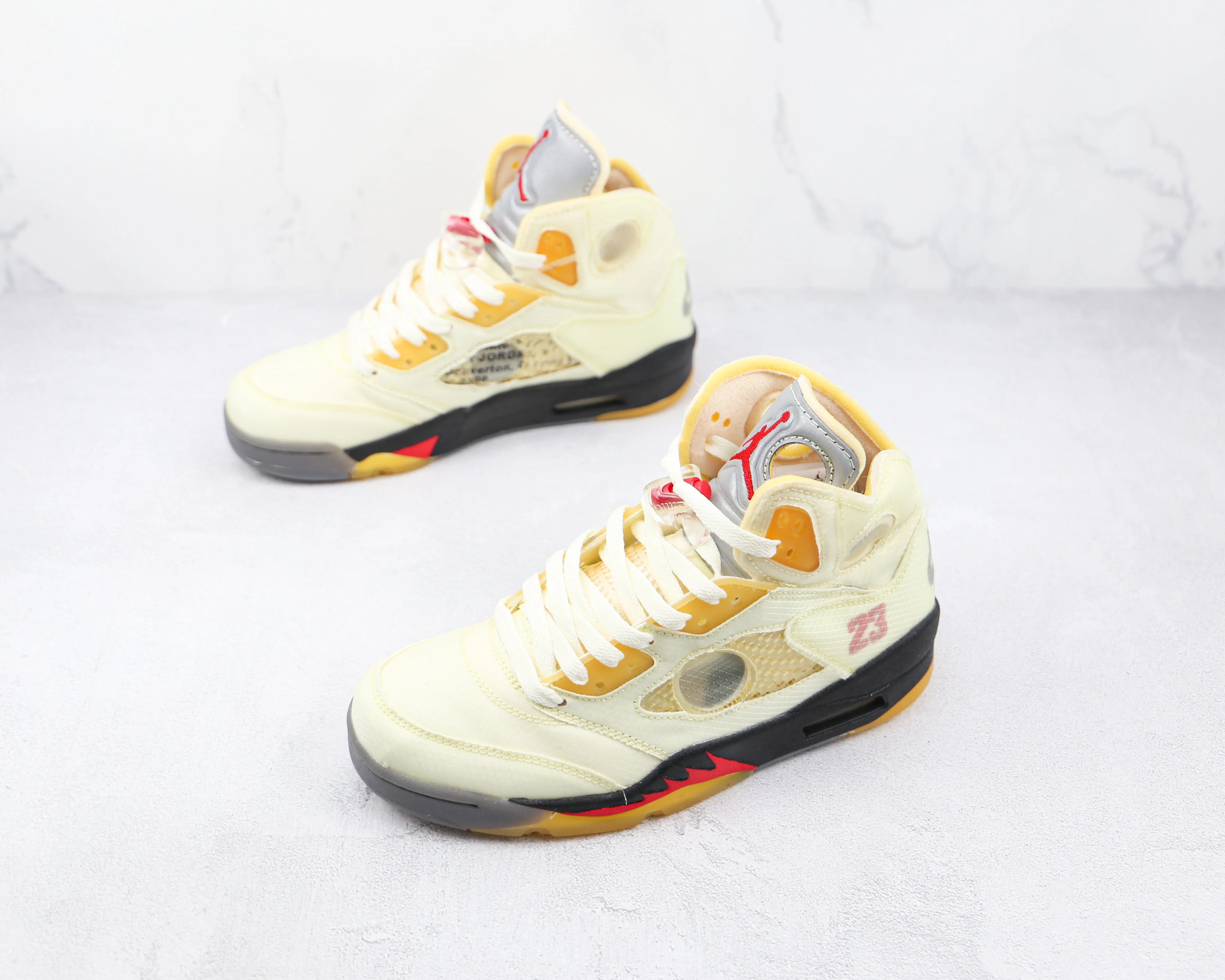 Jordan 5 Retro Off White Sail