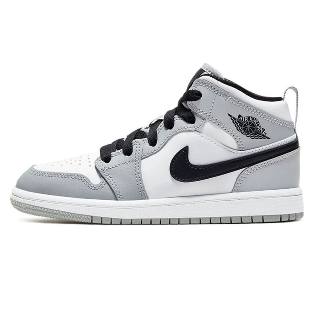 Air Jordan 1 Mid Light Smoke Grey