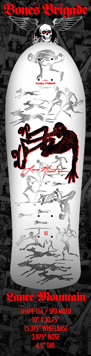 Bones Brigade Lance Mountain Series 17 Reissue Skateboard Deck