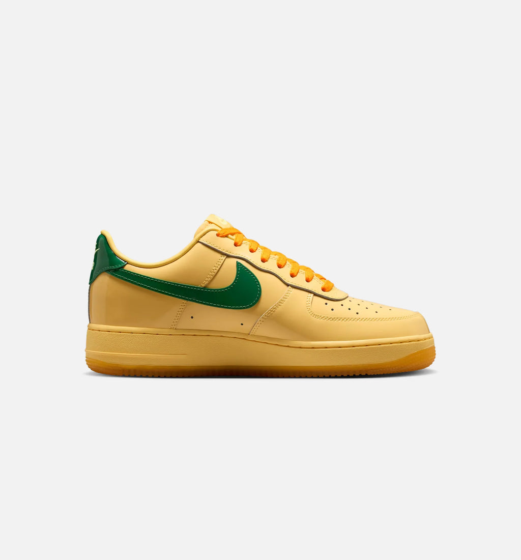 Air Force 1 Low Topaz Gold and Light Laser Orange Mens Lifestyle Shoe Topaz Gold Pine Green Light Laser orange Midas Gold
