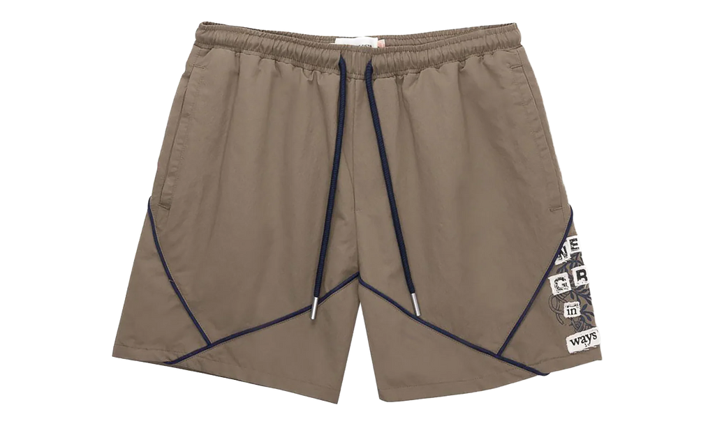 Nylon Growth Track Shorts "Pebble" HTG260129 PBL