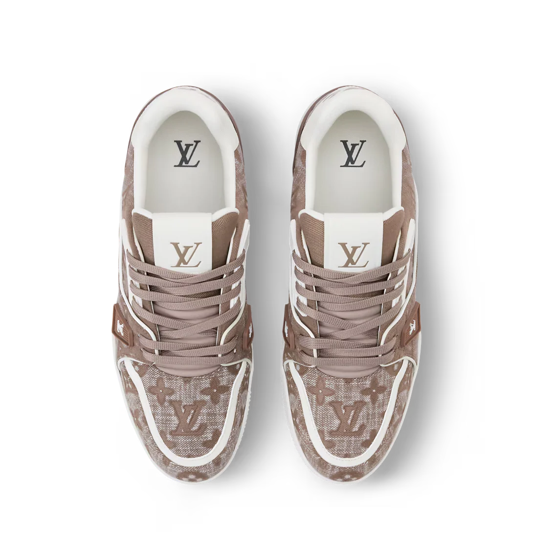 LV Trainer Taupe Brown Canvas