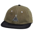 Theories Herringbone Snapback Olive Black