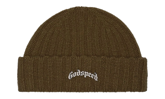 Og Logo Emblem Beanie "Olive" GS053