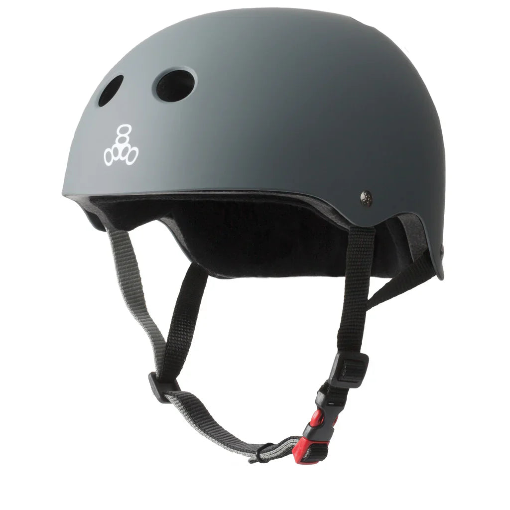 Triple Eight Certified SweatSaver Helmet Carbon Matte