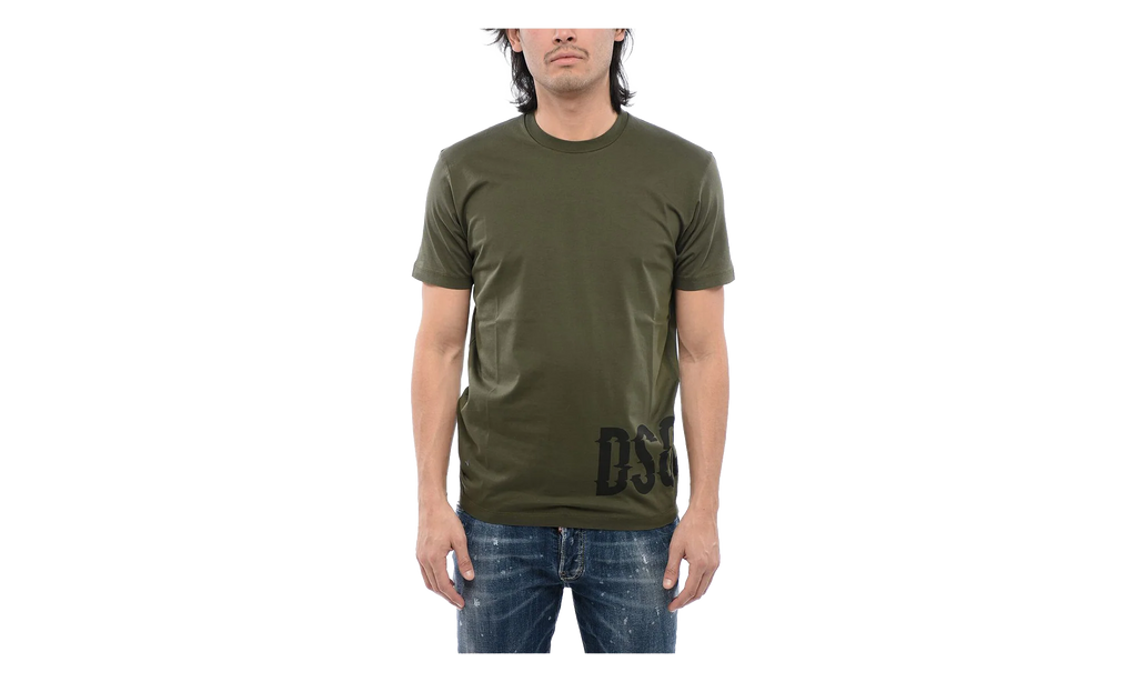 DSquare SS Tshirt "Military Green" S74GD1261S23009695