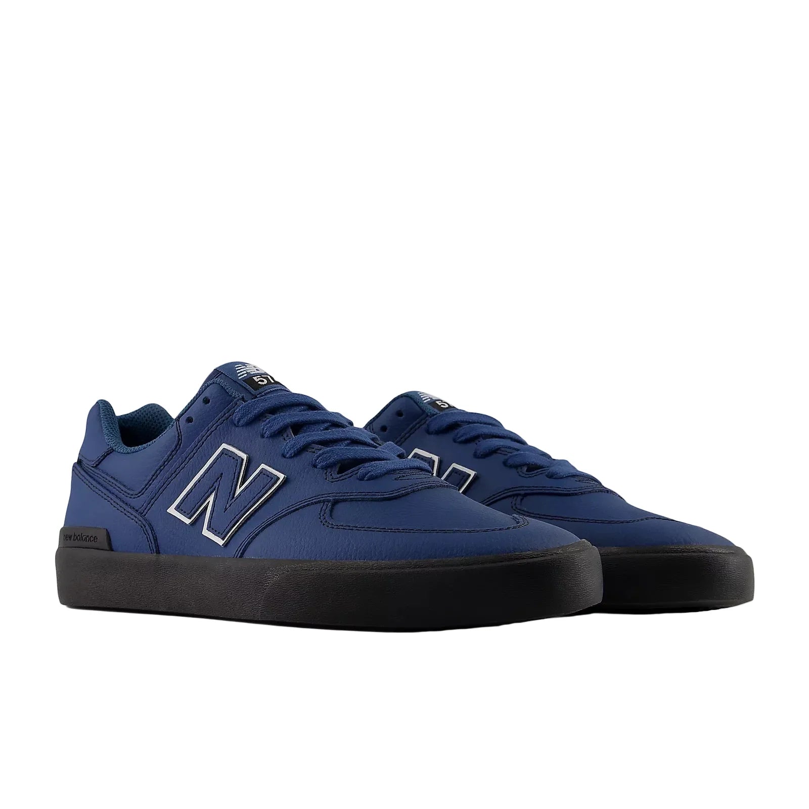 New Balance Numeric 574 Vulc Dark Shoreline Blue Black
