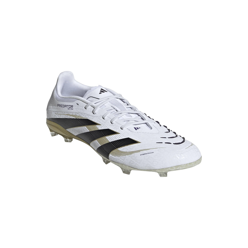 adidas Predator Elite Firm Ground Boots Kids White Black