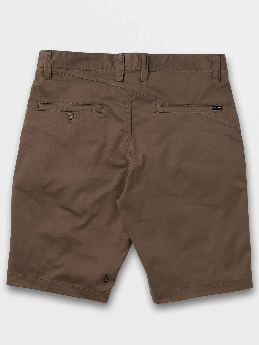 Volcom Frickin Modern Stretch Shorts Mushroom