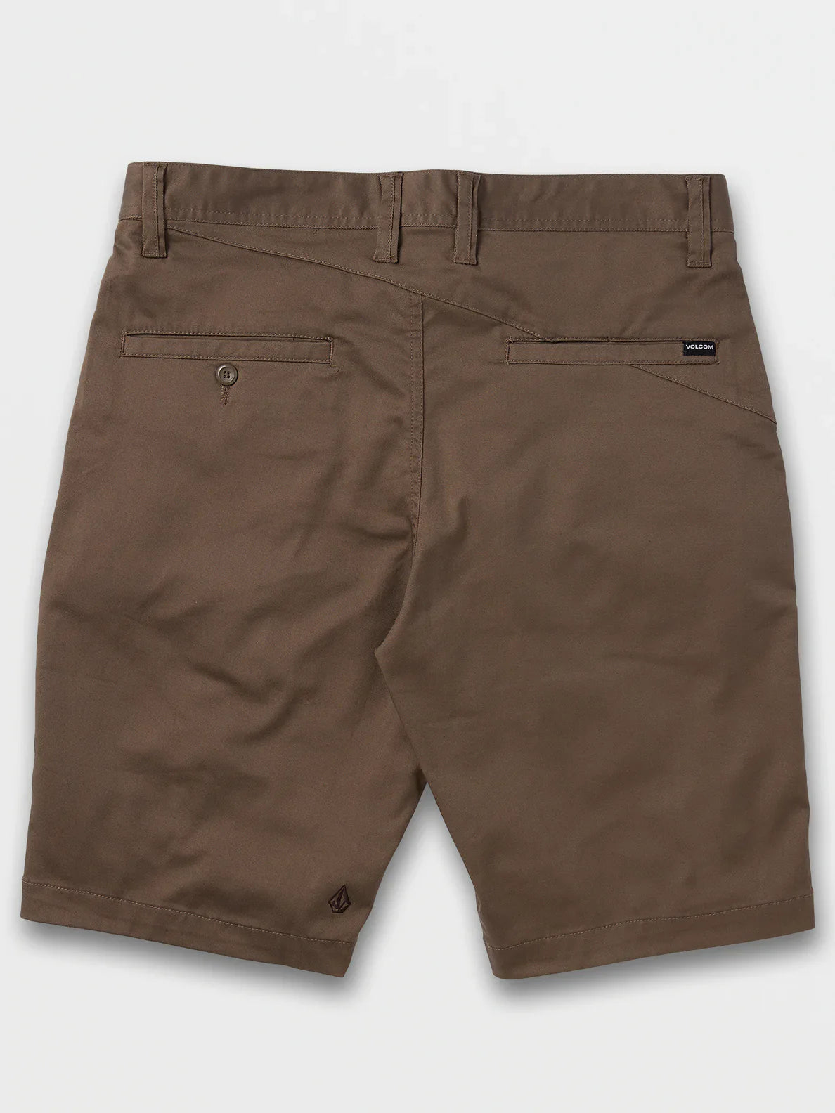 Volcom Frickin Modern Stretch Shorts Mushroom