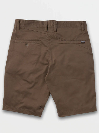 Volcom Frickin Modern Stretch Shorts Mushroom