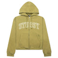 Outline Zip Hoodie Olive