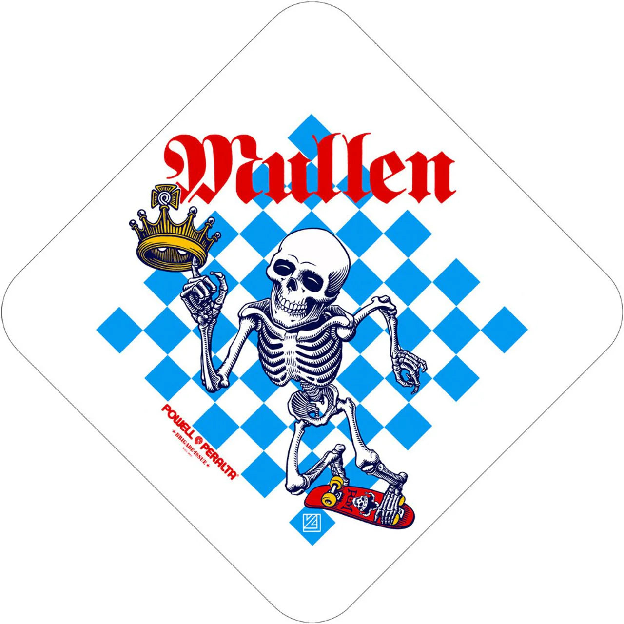 Powell Peralta Bones Brigade Mullen Series 15 Sticker