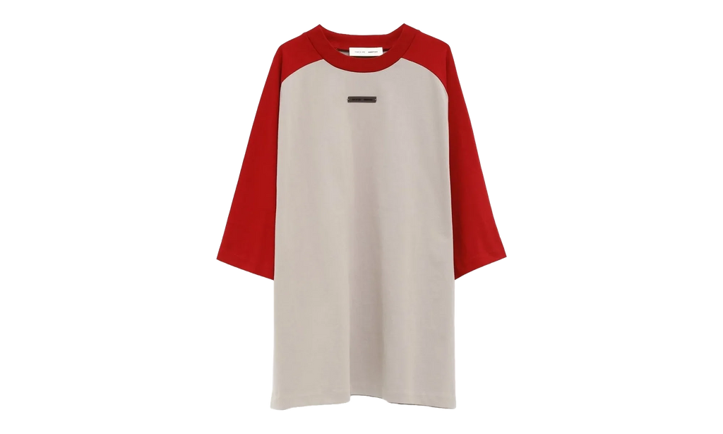 Baseball Short Sleeve Tee "Smoke Grey / Crimson" 125HO254481F