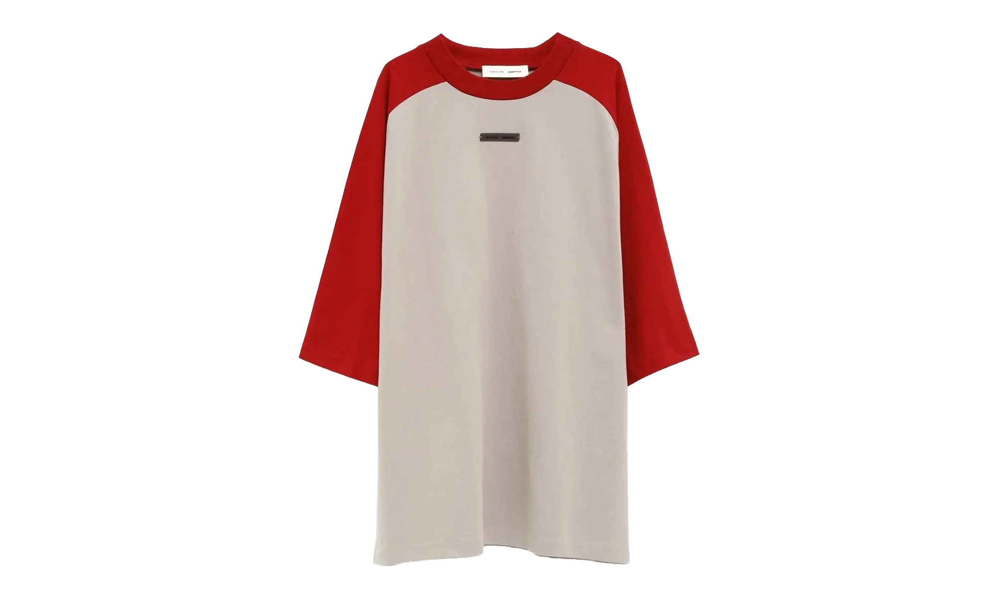 Baseball Short Sleeve Tee "Smoke Grey / Crimson" 125HO254481F
