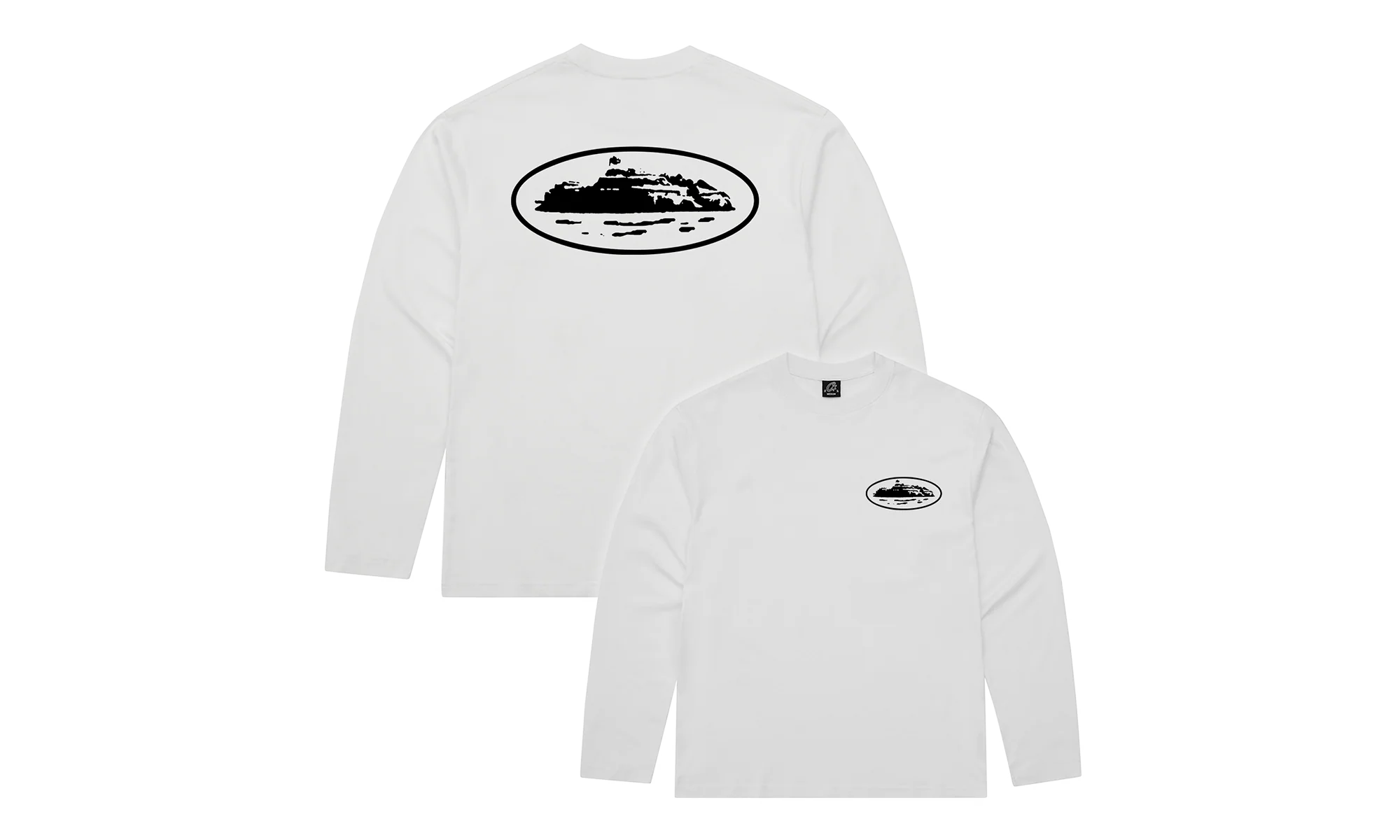 OG ISLAND LS TEE "WHITE" CO03