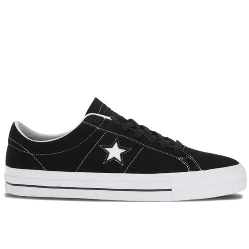 Converse Cons One Star Pro Ox Black Black White