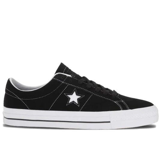 Converse Cons One Star Pro Ox Black Black White
