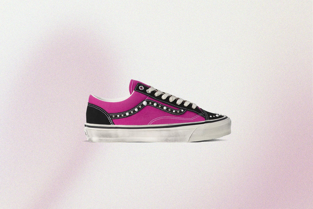 LX Old Skool 36 Pearlized Fuchsia Red