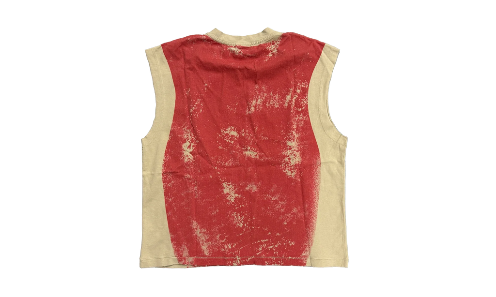 Muscle Sleeveless T-Shirt "Red" EDHCMBSF
