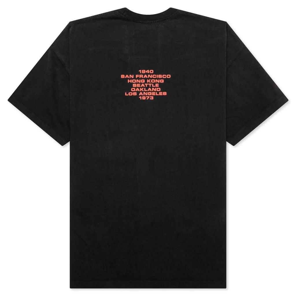 Origins Bleached Tee Bleached Black