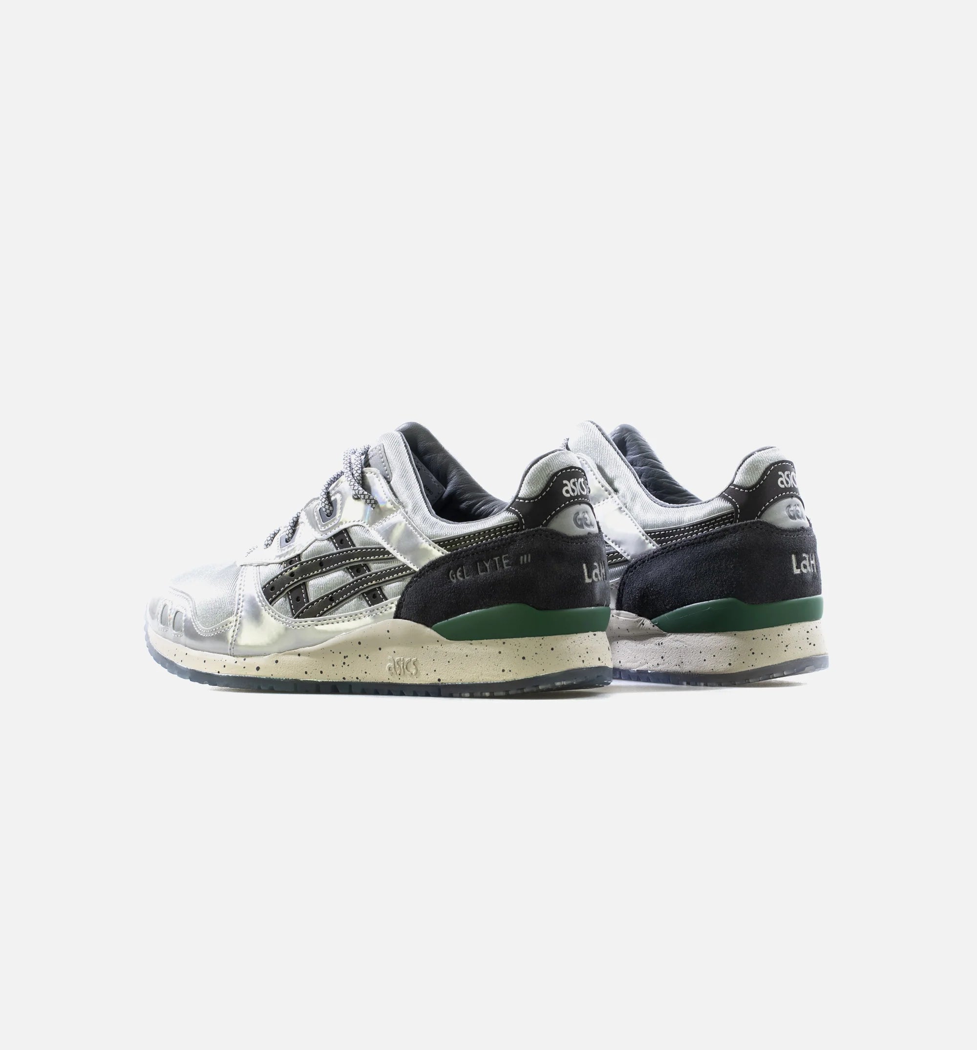 Sneaker Lah Gel Lyte III OG Mens Lifestyle Shoe Grey Silver Green