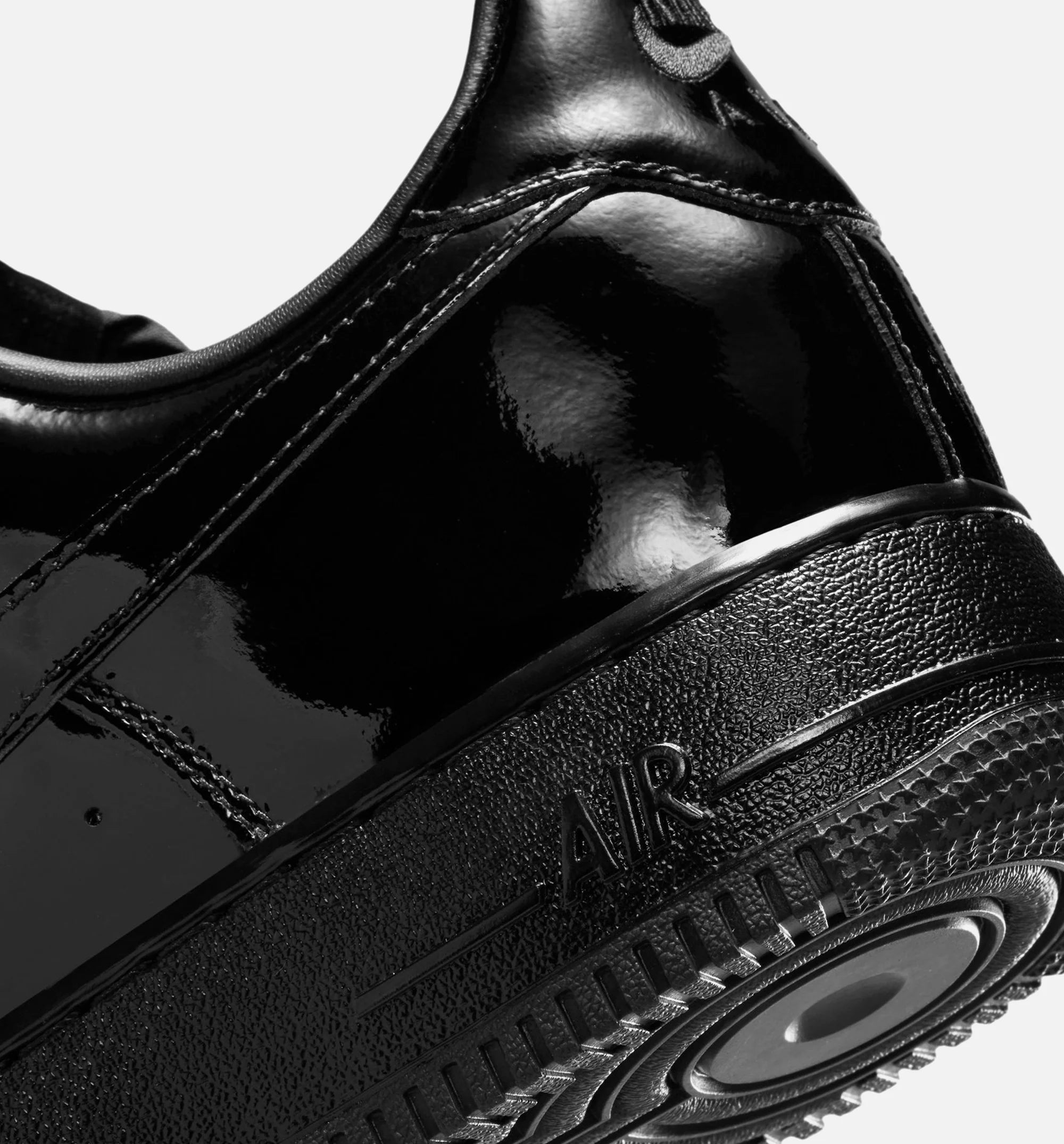 Air Force 1 07 Patent Leather Mens Lifestyle Shoe Black