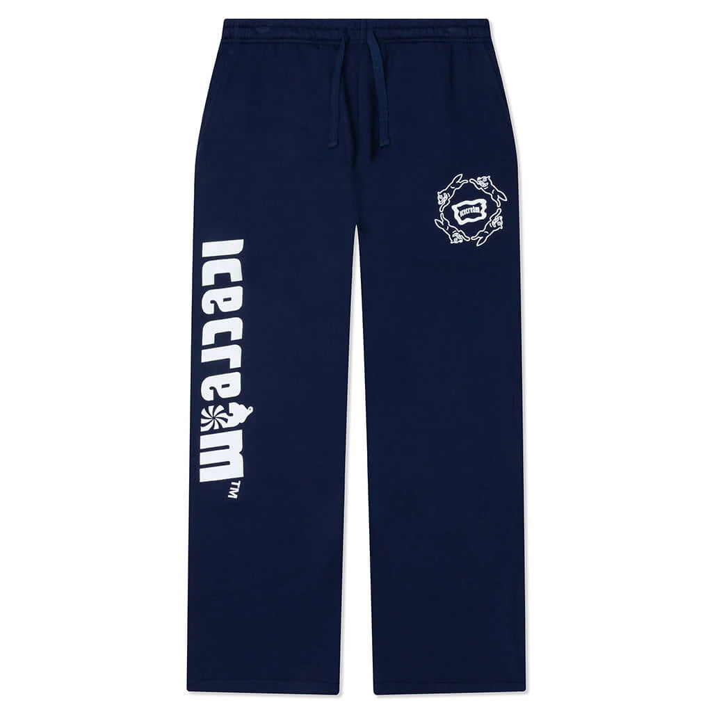 Vertical Sweatpants Black Iris