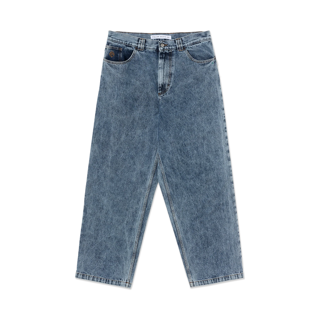 Polar Skate Co Big Boy Pants Heavy Washed Blue