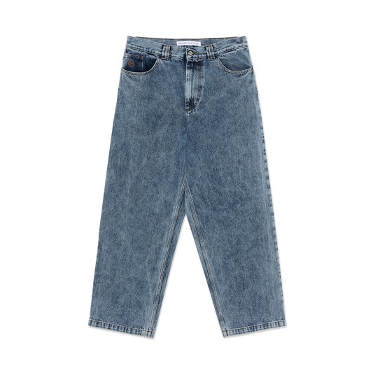 Polar Skate Co Big Boy Pants Heavy Washed Blue